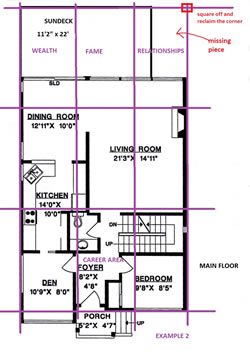 Floor plan for sundeck addition - missing piece