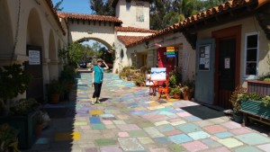 I found Great COLOR at Spanish Village, inside Balboas Park, San Diego, CA.